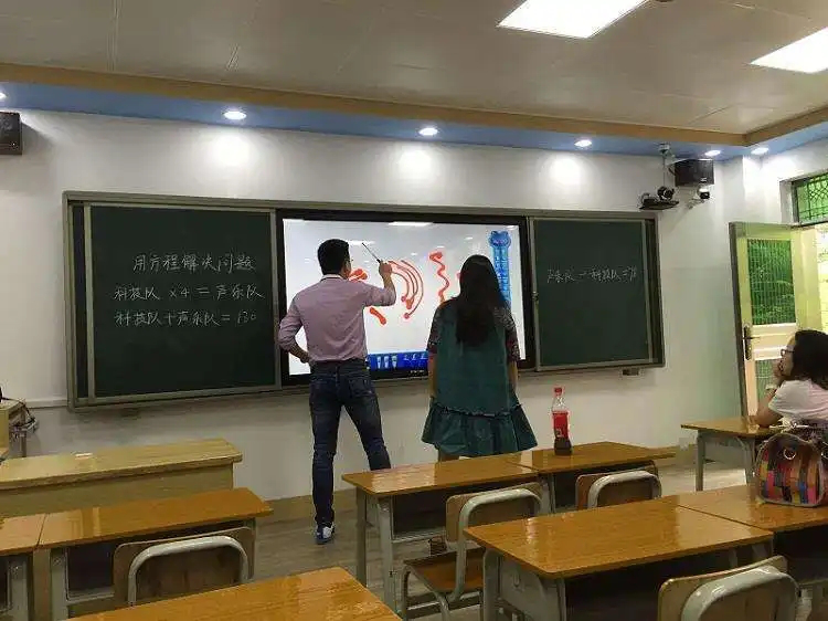 觸摸一屏機，嵌入式黑板